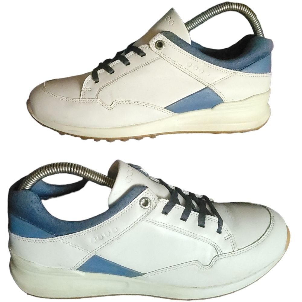 Ecco Women’s Golf Shoes Street Retro Spikeless Shadow White sz 7 extra wide